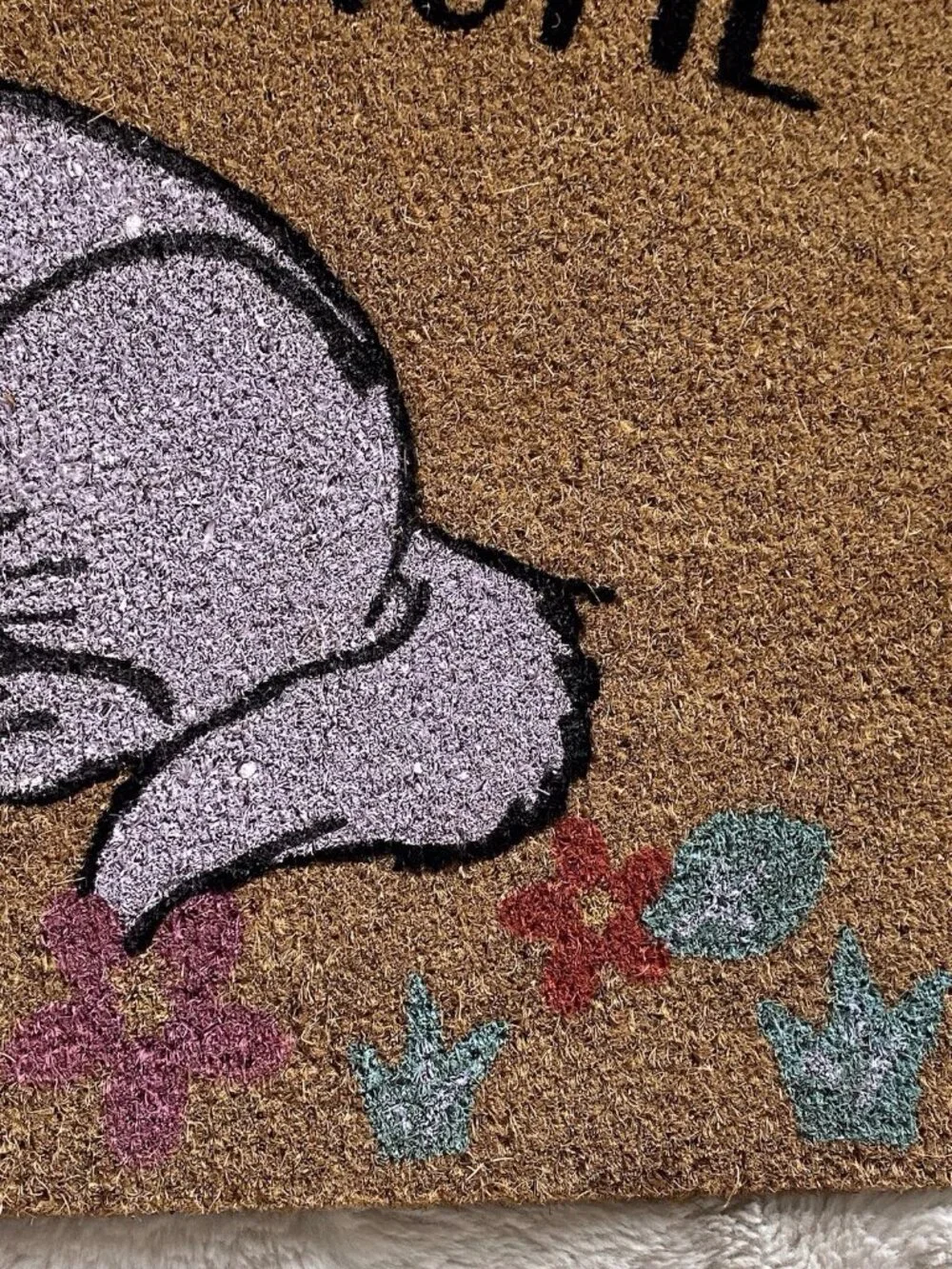 Disney The Aristocats Marie Home‎ Sweet Home Coir Welcome Door Mat 18” X 28” NEW